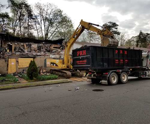 Commercial Demolition in Arlington