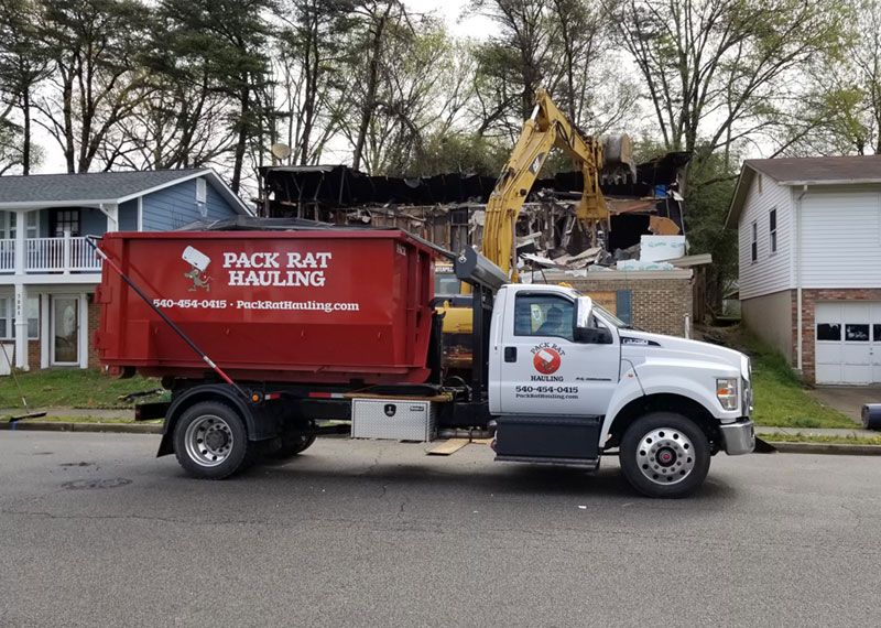 Demolition in Falls Church